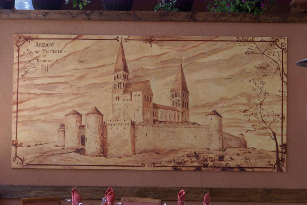 Le Relais De L'Abbaye 호텔 투르뉘 외부 사진